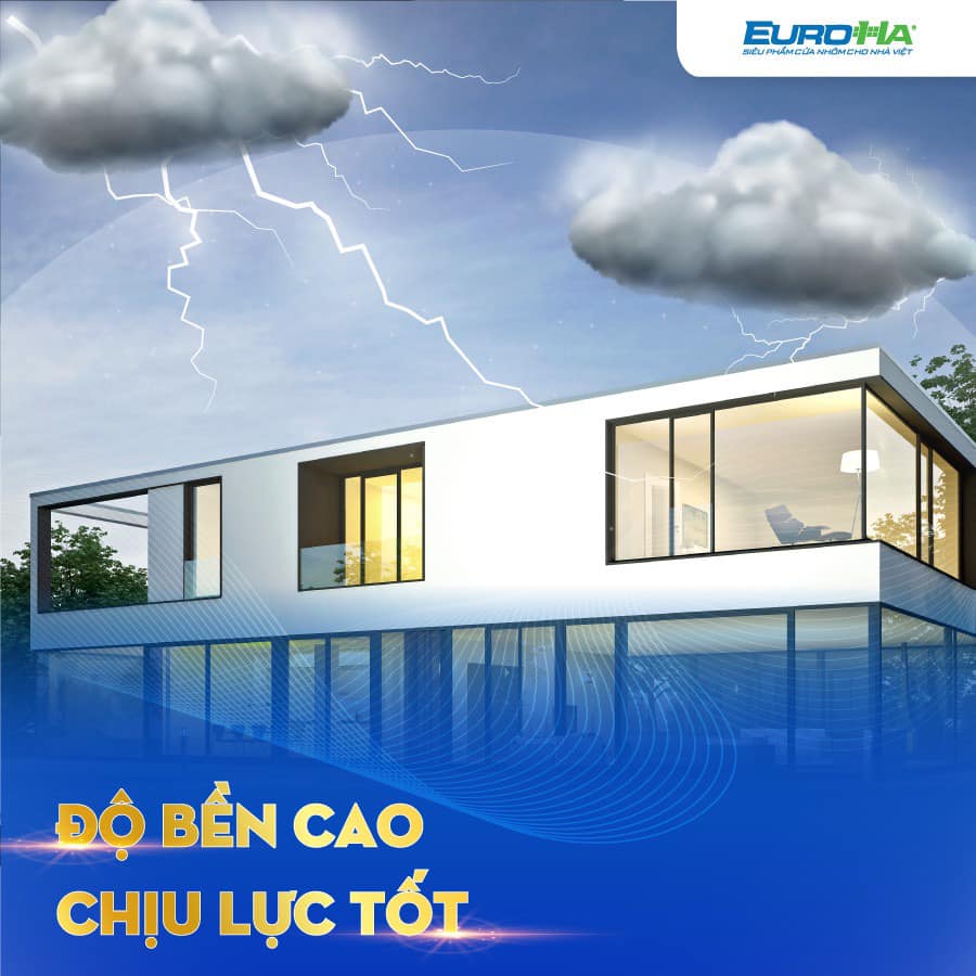 Euroha cửa nhôm chống mọi thời tiết