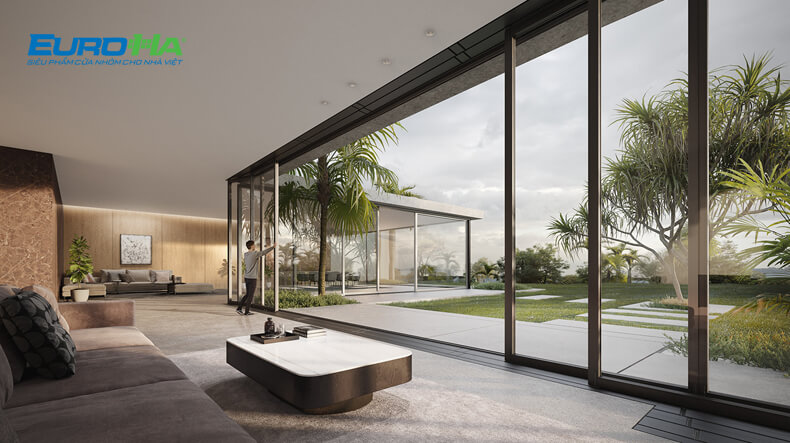 cửa nhôm châu âu xây nhà việt