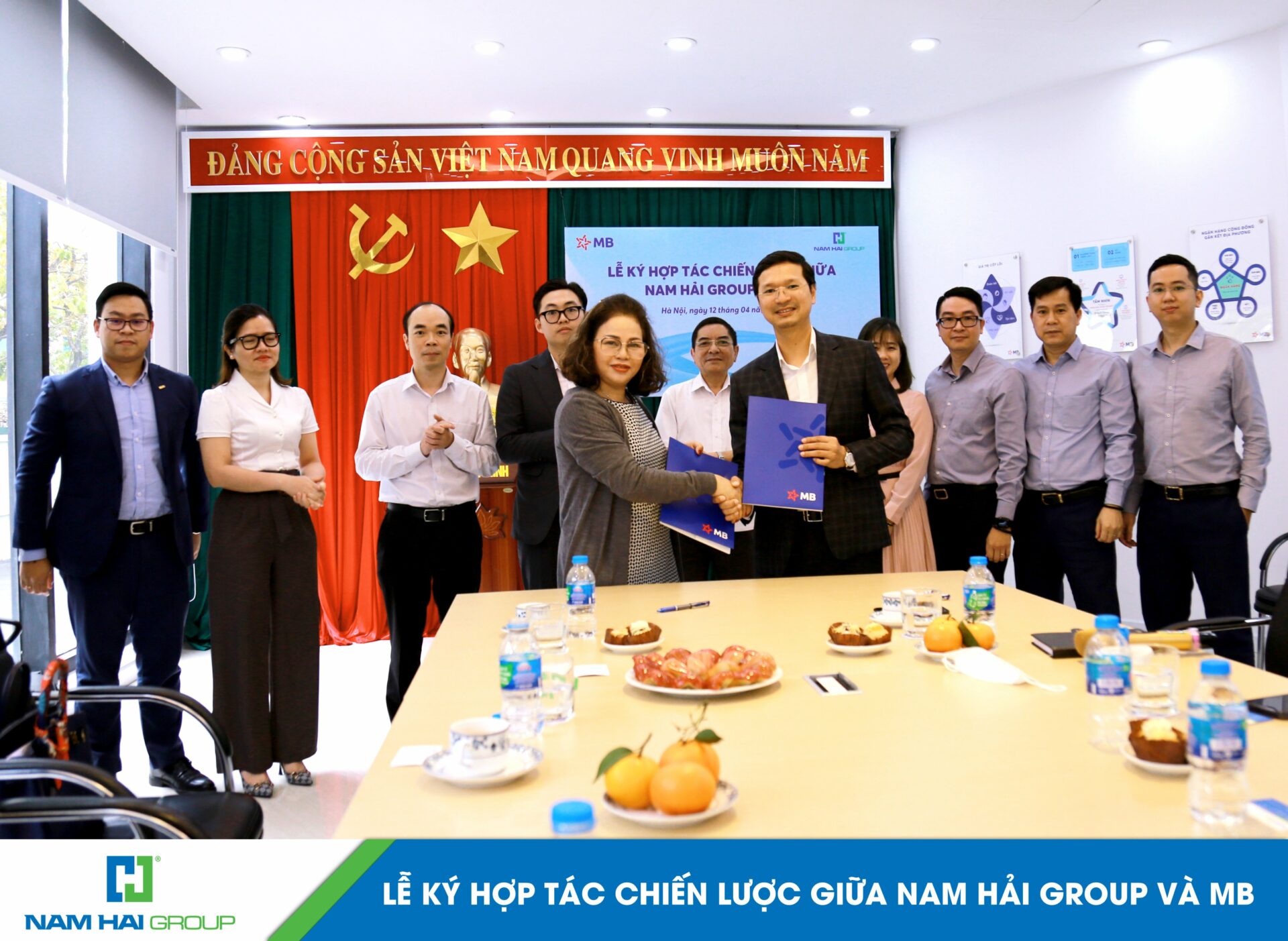 nam hải group và ngân hàng mb bank