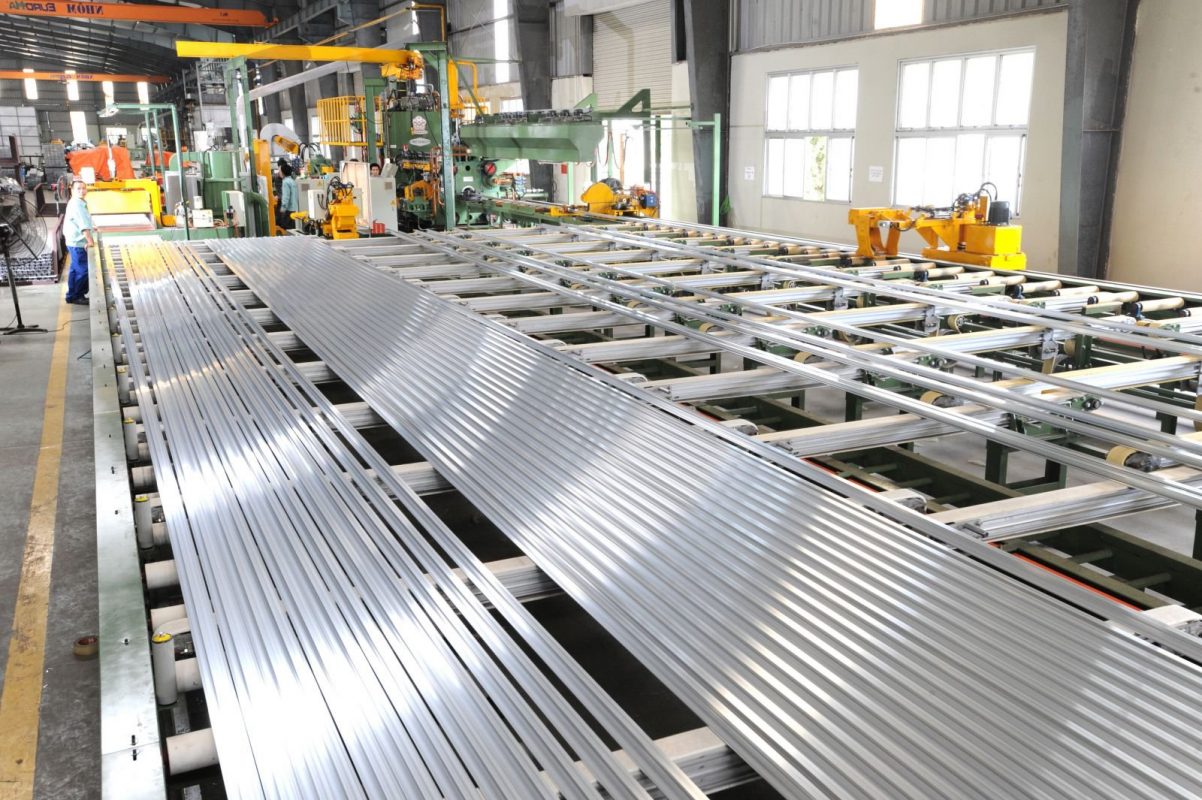 nhôm euroha phân xưởng đùn ép