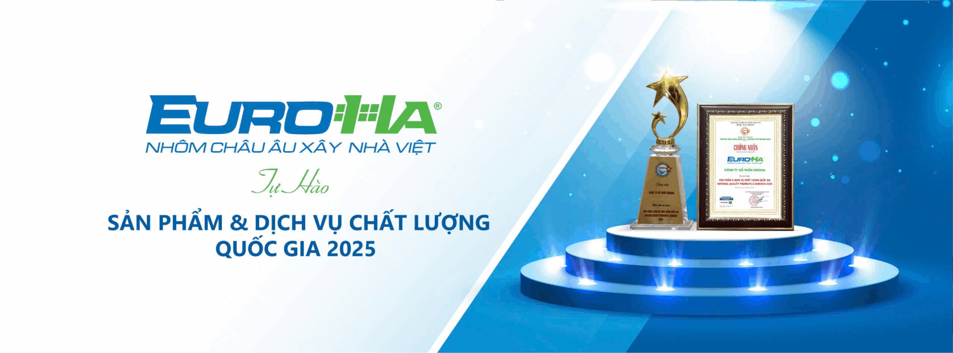 EUROHA Tự hào sản phẩm & dịch vụ chất lượng quốc gia 2025